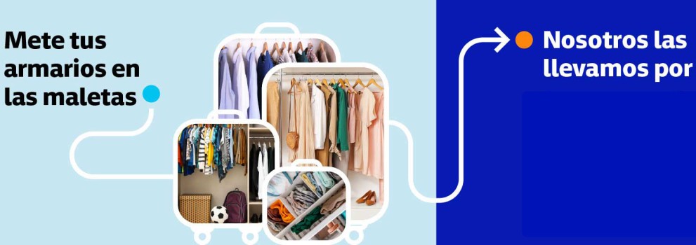 Envía tus maletas